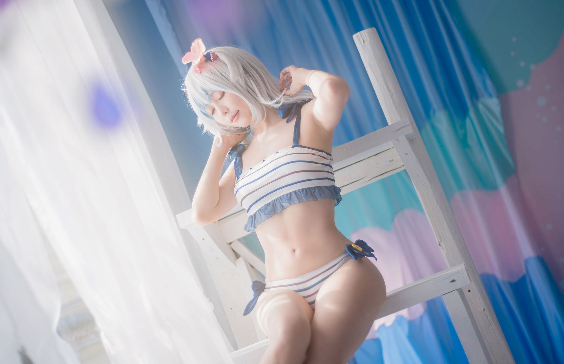 Ely_eee  ElyEEӣ Swimsuit Gura    - Gawr 1ҳ